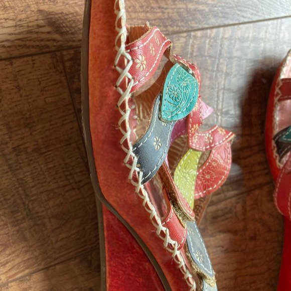 Colorful Sandals from South America - Picture 2 of 3